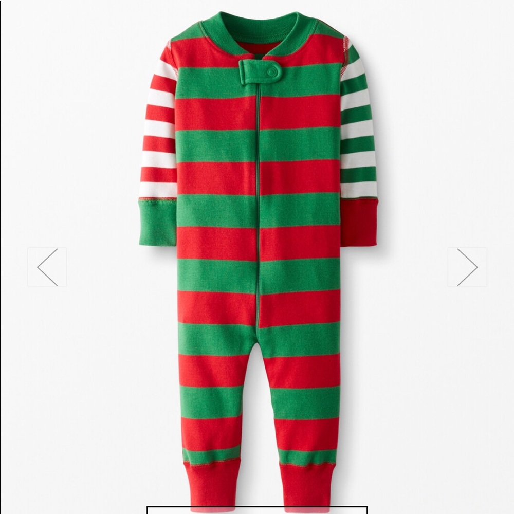 Hanna Anderson zip up pajamas